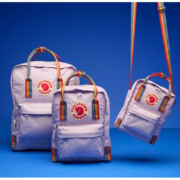 Fjallraven - Kanken Rainbow - Pastel Lavender