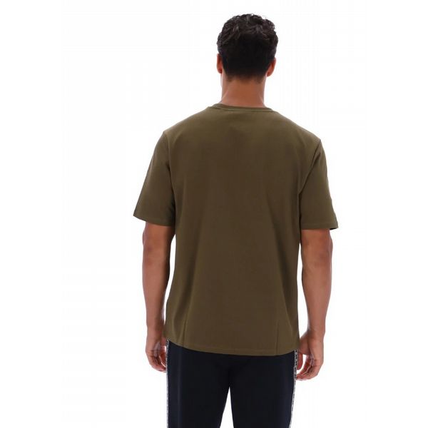 FILA MENS YAXLEY 3 PREMIUM TEE-DARK OLIVE
