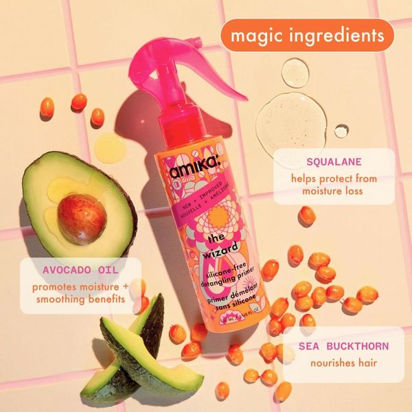 Amika Wizard Detangling Primer Spray 150Ml - Silicone Free