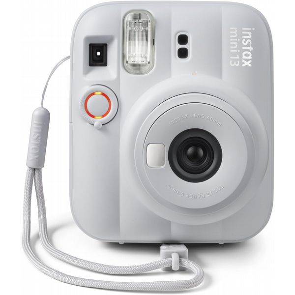 Fuji Instax Mini 13 Clay White and 20 Shot Film Bundle