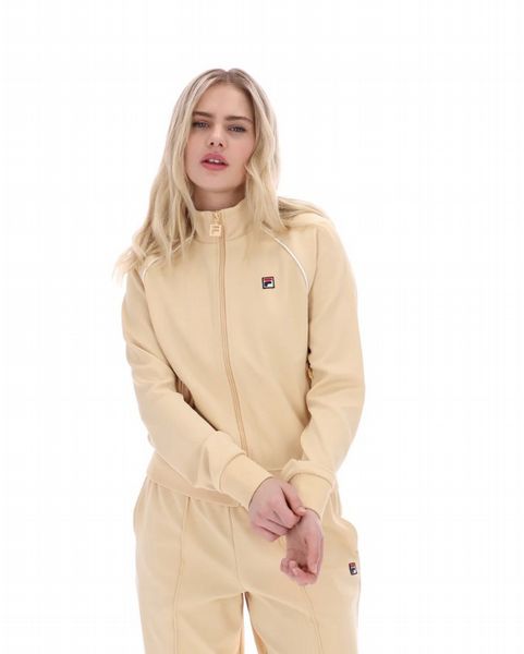 FILA DIANO WOMENS TRACKTOP-921-BEIGE/GARDENIA