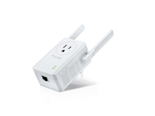 TP-Link - 300Mbps WiFi Range Extender with AC Passthrough
