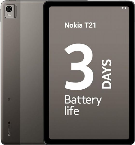 Nokia T21 10.4 Inch WIFI 128GB Tablet - Grey