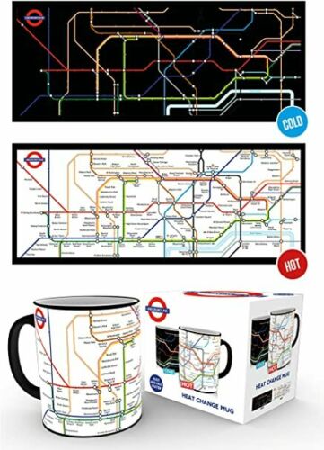 Transport For London Underground Map Heat Change Mug