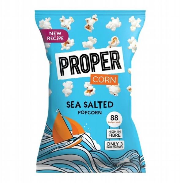 Propercorn Impulse Lightly Sea Salted Popcorn 20g (24 Pack)